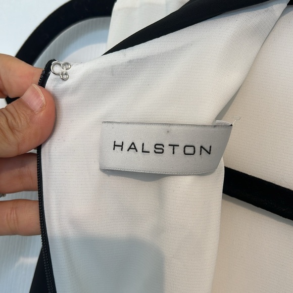 Halston tri color dress - Picture 7 of 11